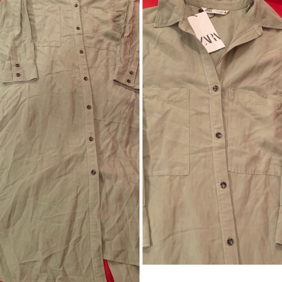 SHIRT DRESS WITH POCKETS
GREEN - REF. 4043/053 - Picture 10 of 10